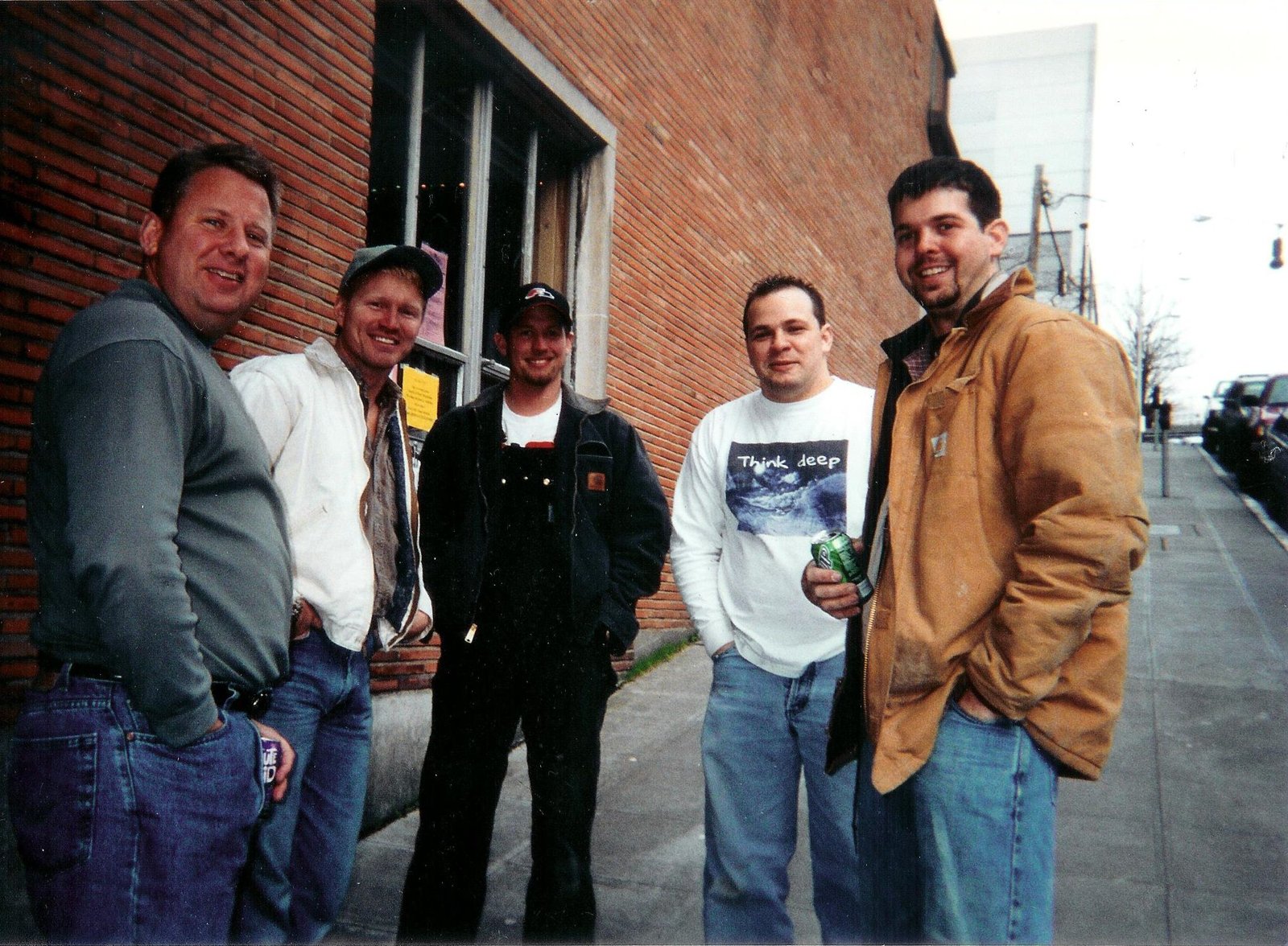 Volunteers at the First Church hygiene center in 1998