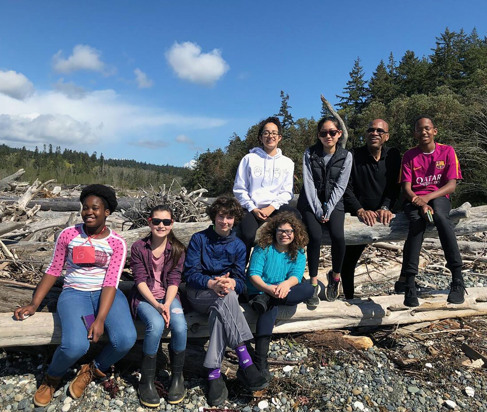 Youth gathered at the 2018 All Church Retreat